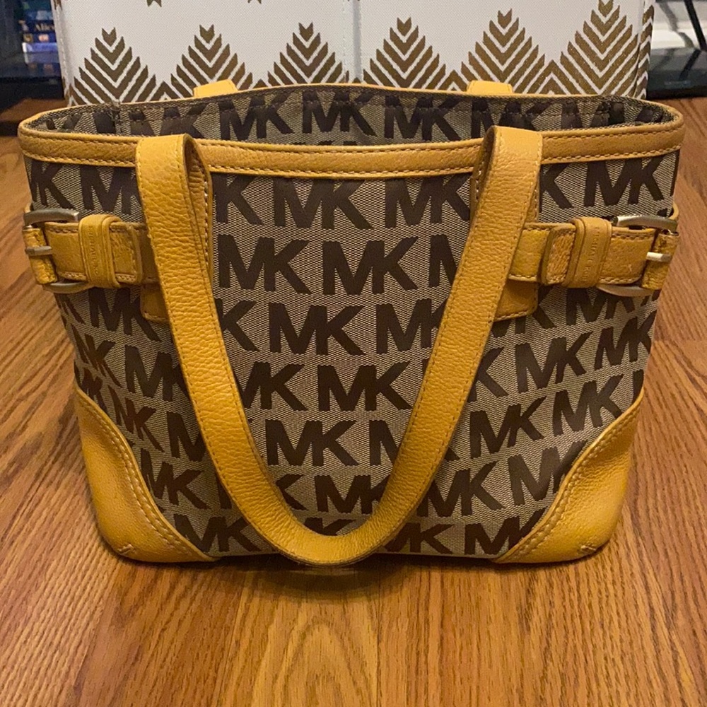 Michael Kors Purse - Mustard yellow